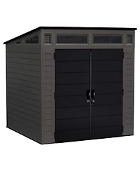 Suncast Modernist 7 f. x 7 Feet. Storage Shed With 317 Cubic Feet Of Storage Space