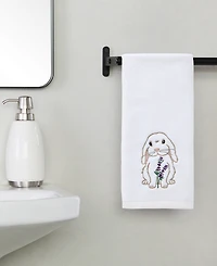 Skl Home Bunny Lop Bunny Lop Embellished Curved 2-Piece Hand Towel Set
