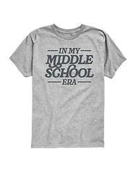 Instant Message Boys' 8-20 My Middle School Era Short-Sleeve Graphic T-Shirt