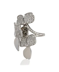 Pre-Owned Tiffany & Co Platinum Diamond Paper Flowers Ring