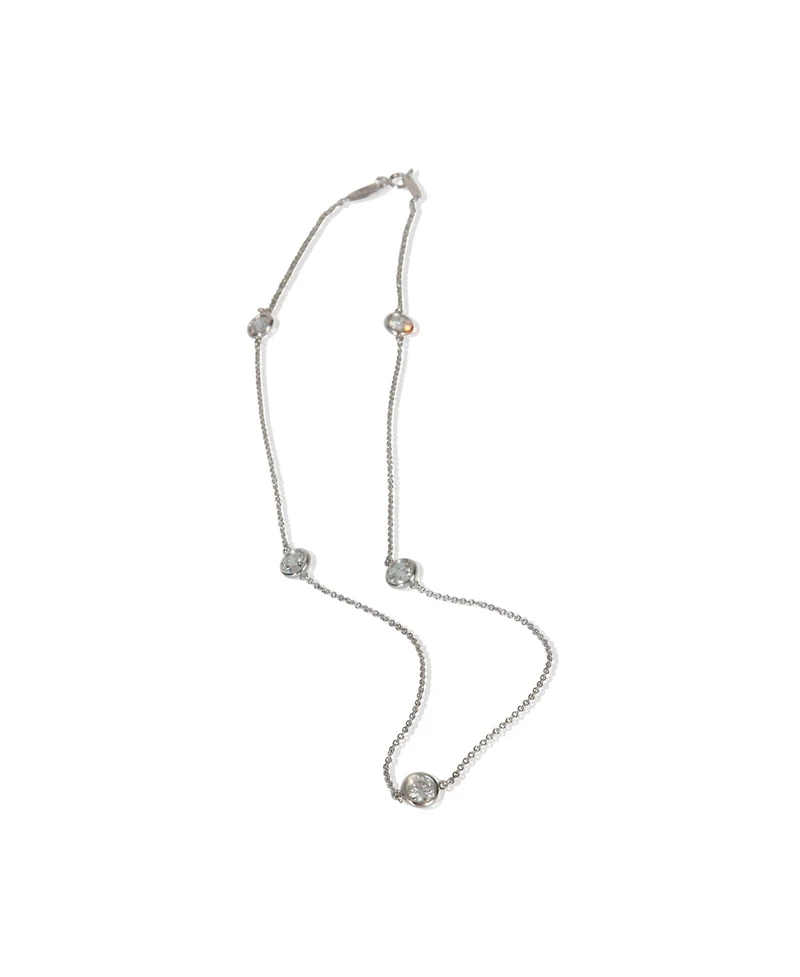 Pre-Owned Tiffany & Co Platinum Diamond Diamond By The Yard Necklace