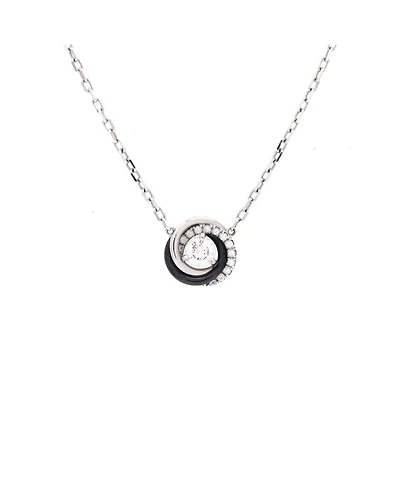 Pre-Owned Cartier Trinity Diamond Pendant Necklace