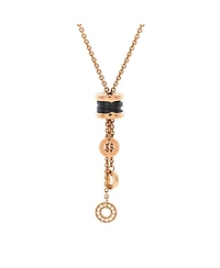Pre-Owned Bvlgari B.Zero1 3 Charm Necklace