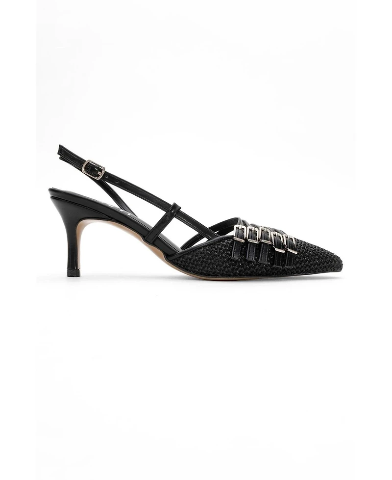 Prologue Shoes Zenith Slingback Pointed Toe Pump