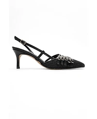 Prologue Shoes Zenith Slingback Pointed Toe Pump