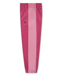 Jordan Girls' 4-6X Color-Block Fleece Hooded Sweatshirt and Jogger, 2-Piece Set