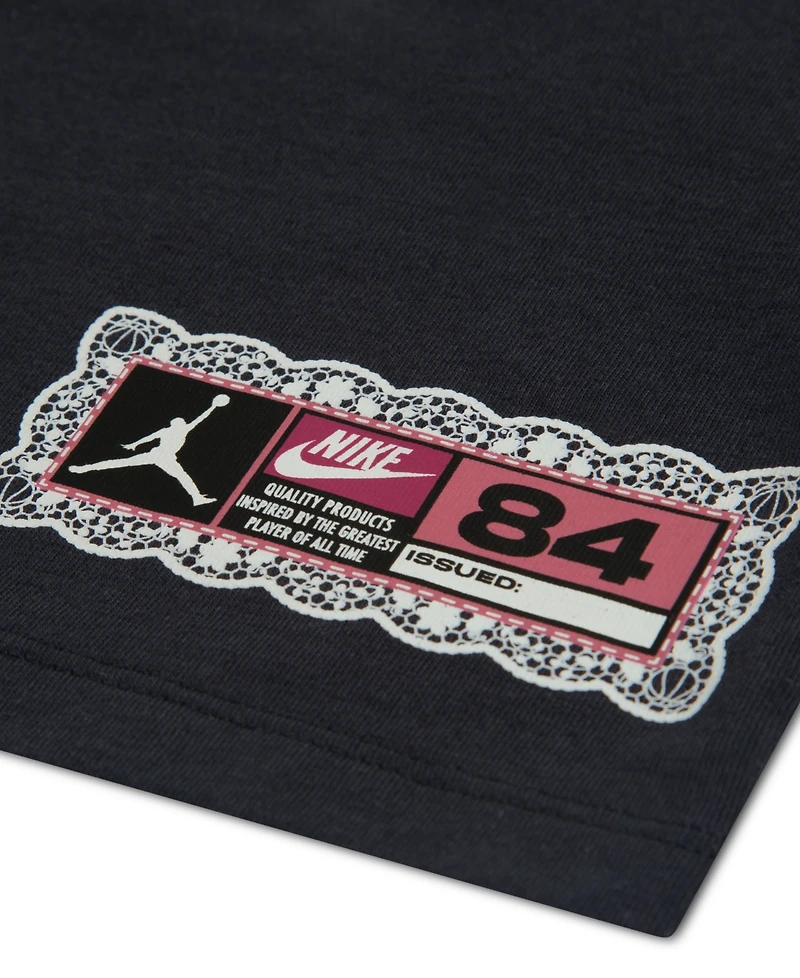 Jordan Girls' 7-16 Lace 23 Graphic Short-Sleeve T-Shirt
