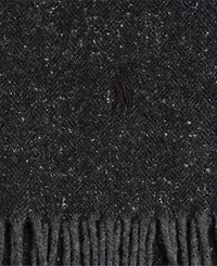 Polo Ralph Lauren Men's Wool Blend Herringbone Tweed Scarf