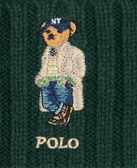 Polo Ralph Lauren Men's Cable Litchfield Bear Beanie Hat