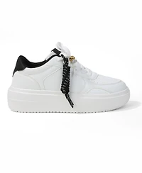Berness Women's Larra Platform Lace Up Sneakers