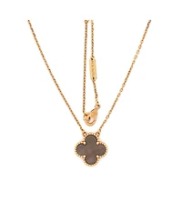 Pre-Owned Van Cleef & Arpels Vintage Alhambra Pendant Necklace