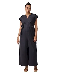 Ingrid + Isabel Maternity Tie Waist Jumpsuit