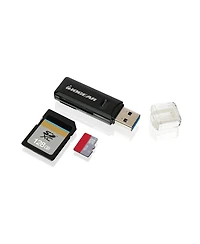 Iogear Compact Usb 3.0 SDXCmicroSDXC Card Reader