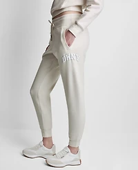 Dkny Sport Women's Varsity Logo Jogger Pants