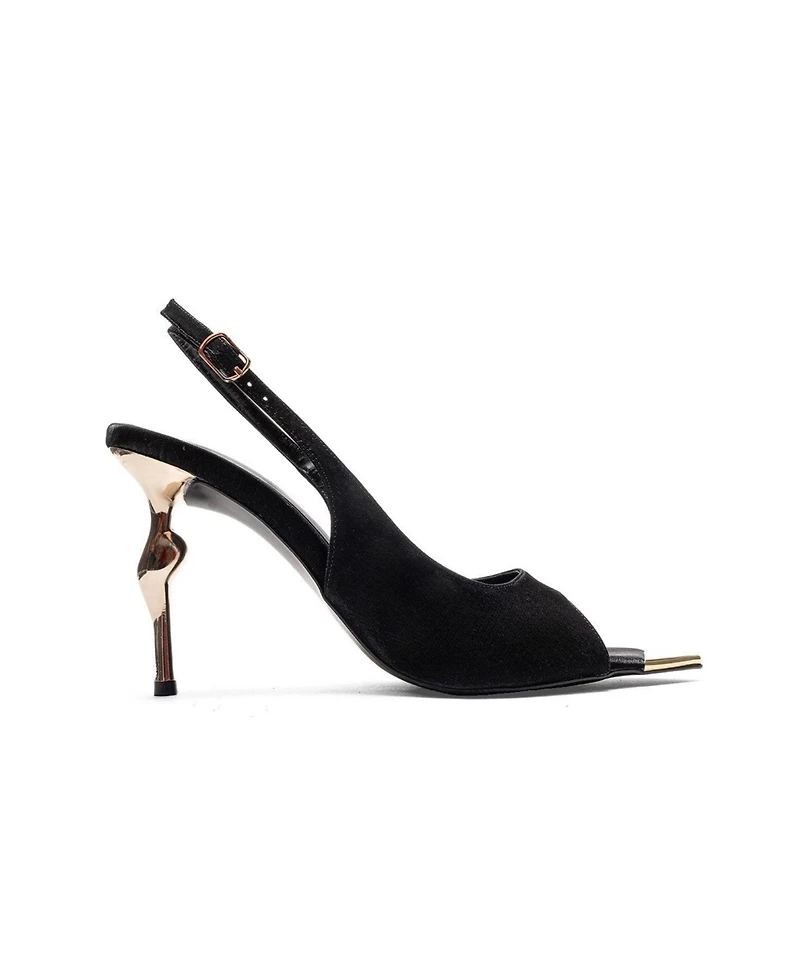 Prologue Shoes women's Amore Slingback Stiletto Pump