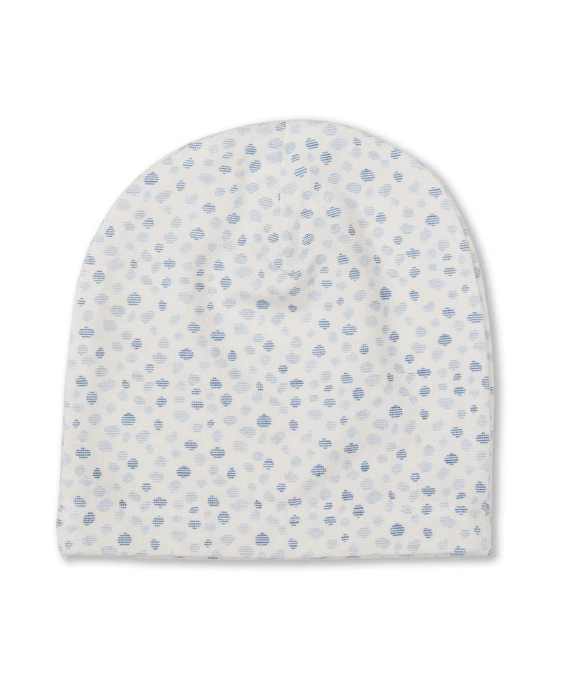 MeMoi Baby Girls Abstract Spots Reversible Rayon-Blend Beanie