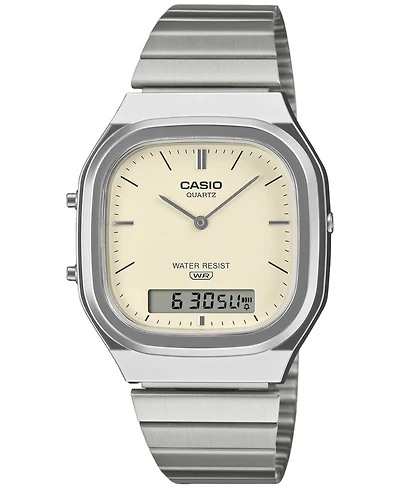 Casio Men's Analog-Digital Stainless Steel Watch 35.8mm
