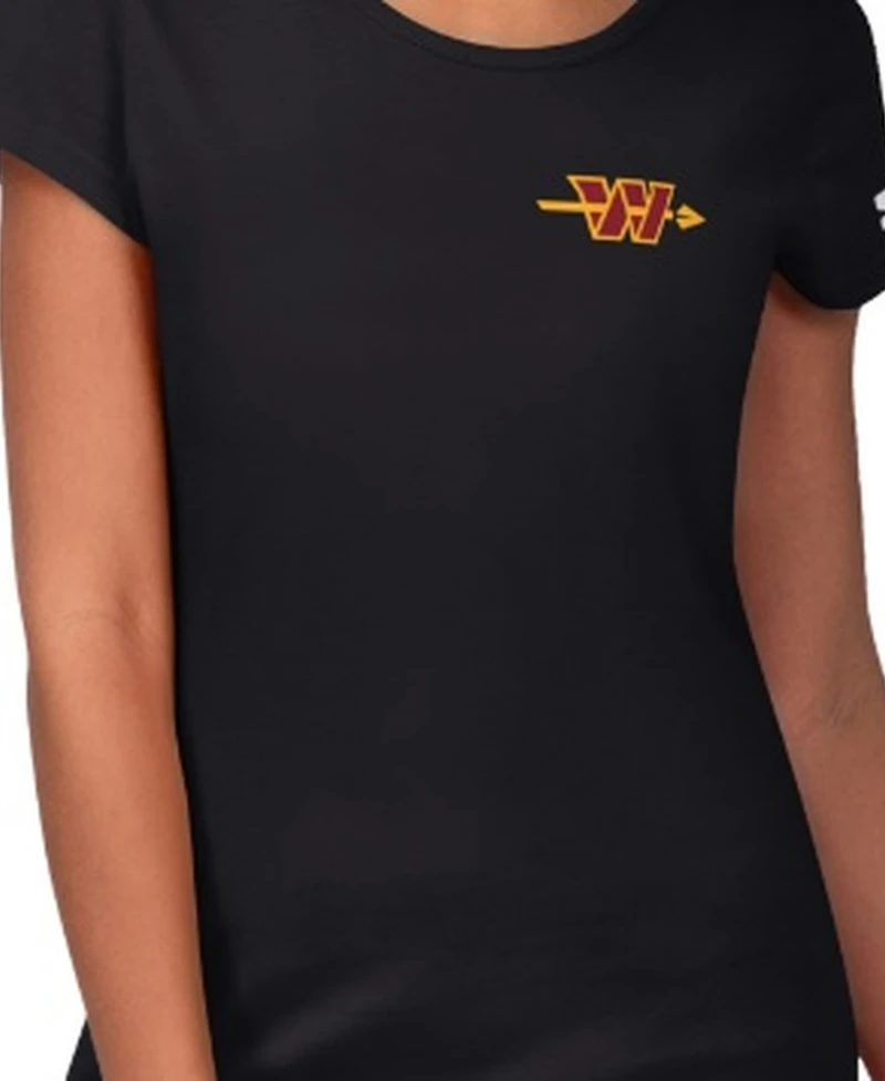 Starter Women's Black Washington Commanders Endzone T-Shirt