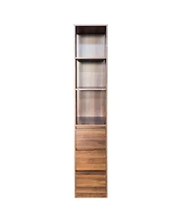 Streamdale Furniture Tall Storage Cabinet with Multi-functional Space