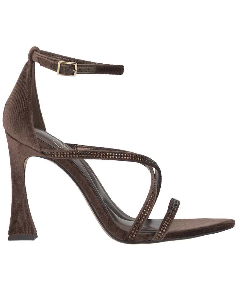 Jessica Simpson Women's Kaliye Strappy Rhinestone Dress Sandals