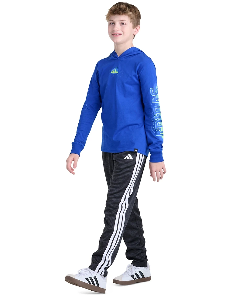 adidas Boys' 8-20 Long-Sleeve Hoodie