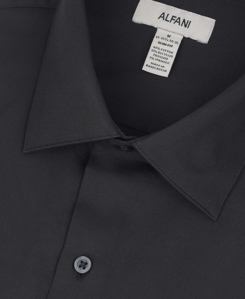 Alfani Men's Long-Sleeve Solid Dress Shirt, Macy's Exclusive