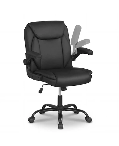 Slickblue Adjustable Ergonomic Office Chair with Padded Seat Comfort