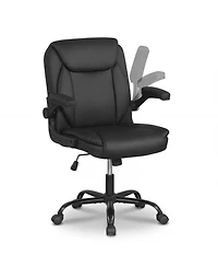 Slickblue Adjustable Ergonomic Office Chair with Padded Seat Comfort