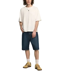 Lucky Brand Men's 11" Baggy Dark Matter Denim Shorts