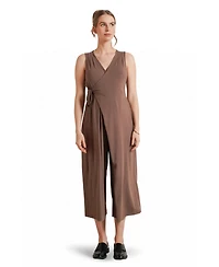 Nom Maternity Francesca Nursing Cropped Jumpsuit