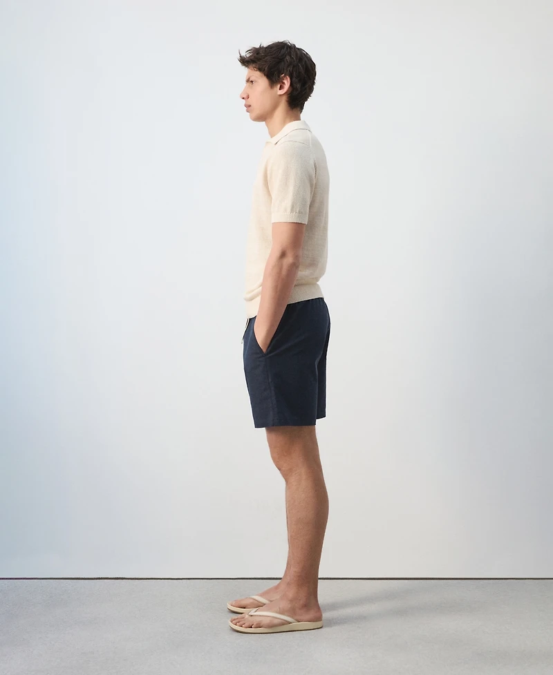 Mango Men's Cotton Lyocell 6.69" Bermuda Shorts