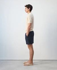 Mango Men's Cotton Lyocell 6.69" Bermuda Shorts
