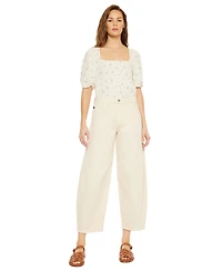 KanCan Women's Addison High Rise Horseshoe Jeans