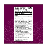 Host Defense MycoBotanicals Microbiome Powder - Digestive & Immune Health Support Supplement