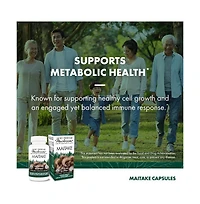 Host Defense Maitake Capsules - Immune & Cellular Health Support Supplement - Dietary Herbal Supplement with Maitake Mushroom & Mushroom Mycelium