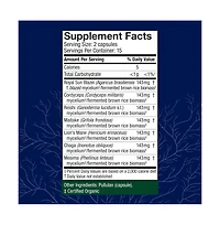 Host Defense Stamets 7 - 7 Species Blend - Mushroom Supplement for Immune Support