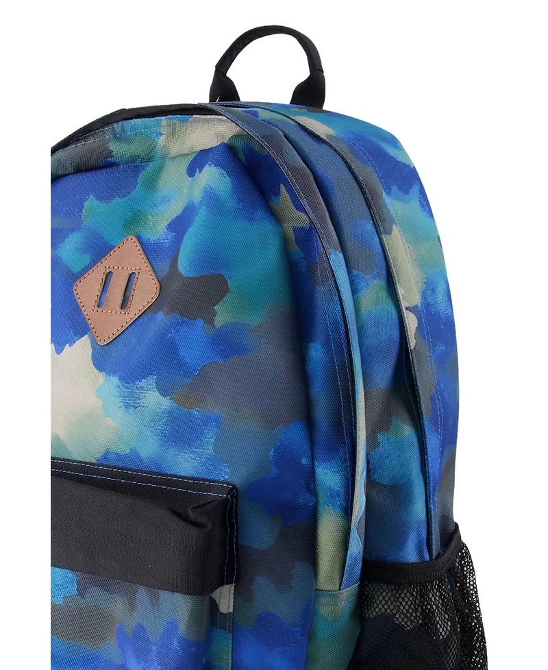 Deux par Deux Little Boy Camouflage Durable Spacious Multi Compartment Backpack