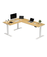 FlexiSpot L Shaped Electric Height Adjustable Standing Desk