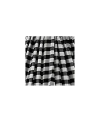 Springcrest Gingham Plaid Pleated Cotton Clip-On Empire Shade (3x6x5