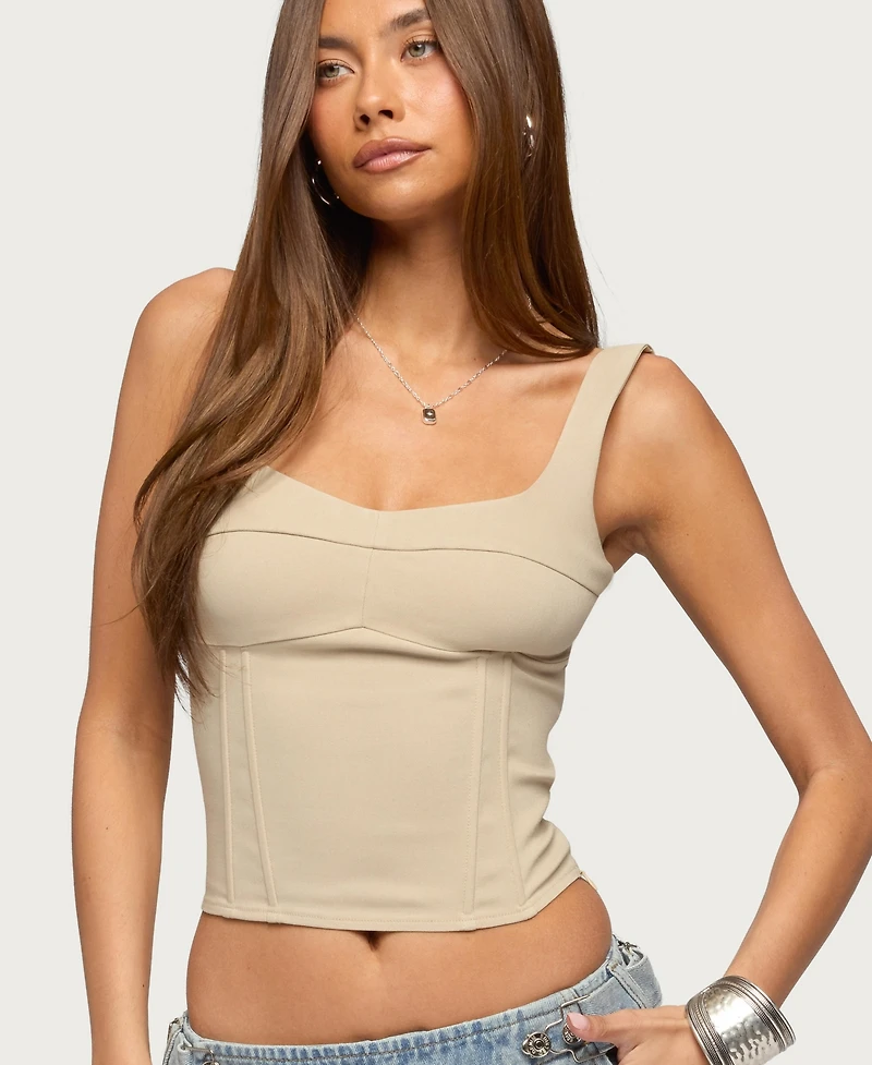 Edikted Women's Awnya Structured Corset