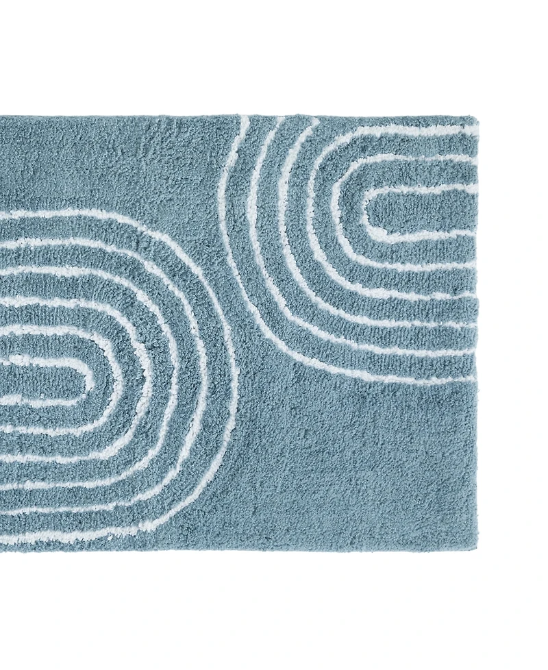 ienjoy Home Modern Cotton Bath Mat, 34" x 21"