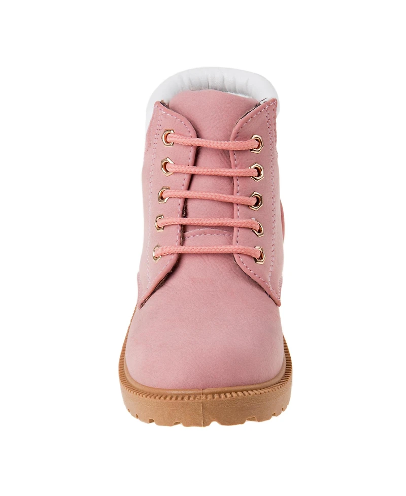Rugged Bear Casual Boots for Toddlers Unisex Durable Lace Up Comfort Design