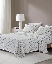 Madison Park Novelty Printed Cotton Flannel 3-Pc. Sheet Set