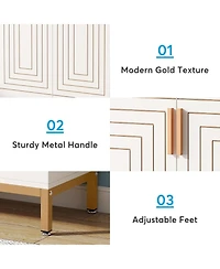Slickblue 5 Tier Modern Shoe Storage Organizer for Entryway and Closet