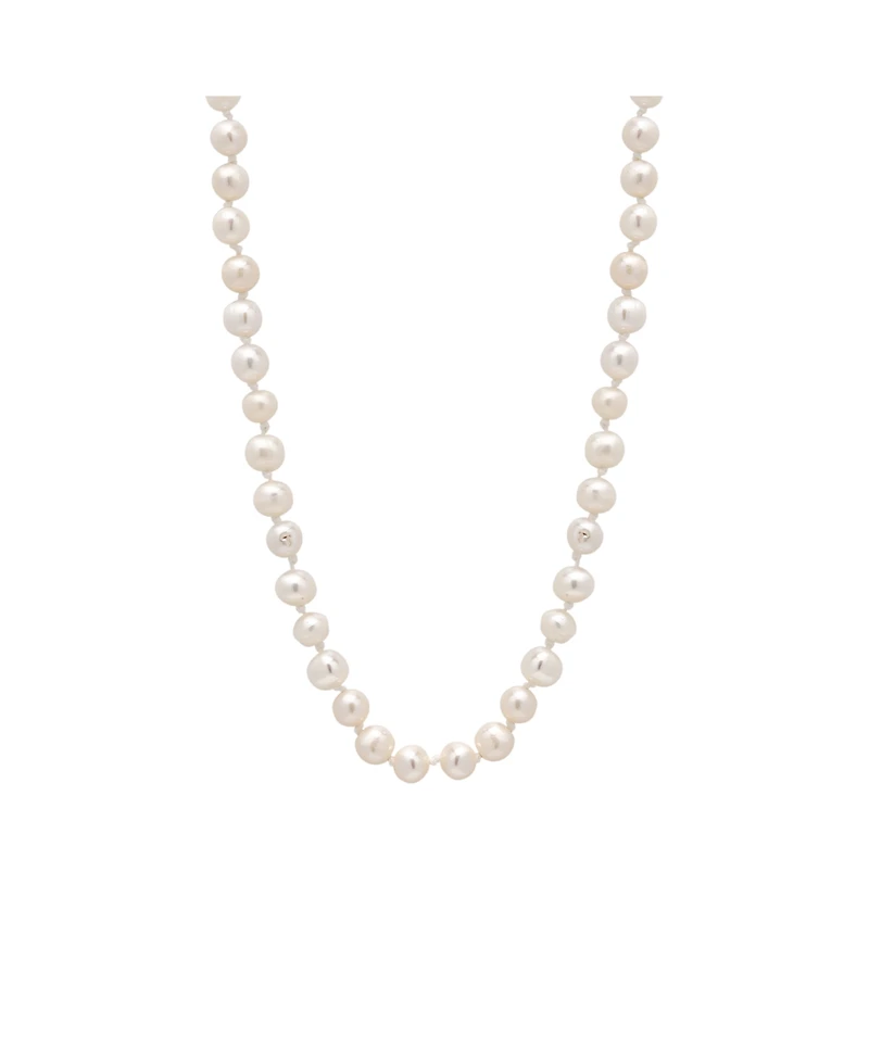 Spero London Small Natural Freshwater Real Pearl Strand Necklace