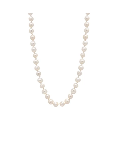 Spero London Small Natural Freshwater Real Pearl Strand Necklace