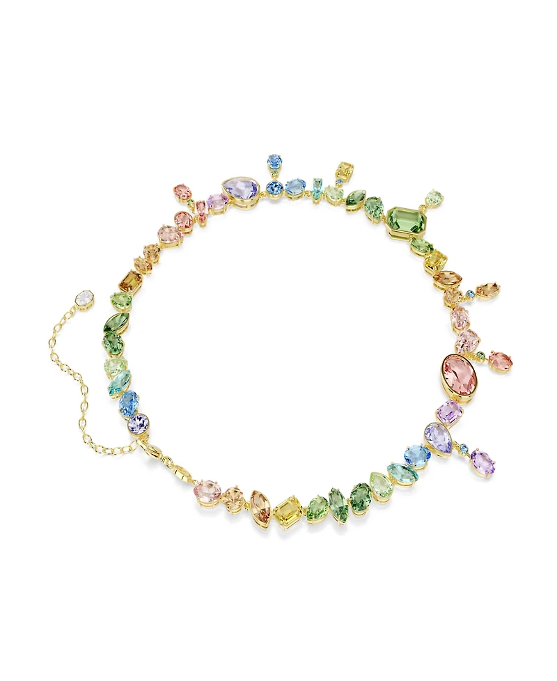 Swarovski Gold-Tone Plated Gema Necklace