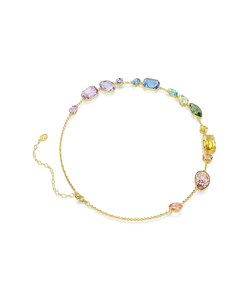 Swarovski Gold-Tone Plated Gema Necklace