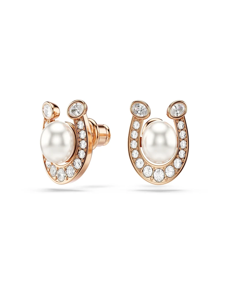 Swarovski Rose Gold-Tone Plated Symbolica Stud Earrings