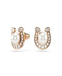 Swarovski Rose Gold-Tone Plated Symbolica Stud Earrings